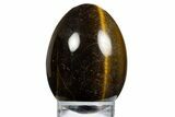 Polished Tiger's Eye Egg - South Africa #312694-1